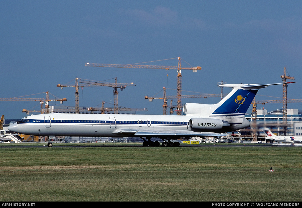 Aircraft Photo of UN-85775 | Tupolev Tu-154M | Kazakhstan Airlines | AirHistory.net #520512