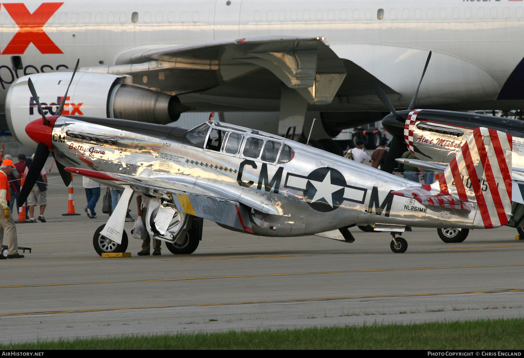 Aircraft Photo of N251MX / NL251MX / 210651 | North American P-51C Mustang | USA - Air Force | AirHistory.net #520539
