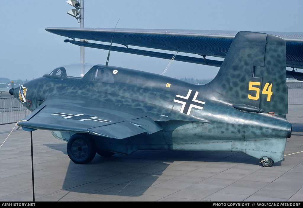 Aircraft Photo of 54 | Messerschmitt Me-163B-1A Komet (replica) | Germany - Air Force | AirHistory.net #520540