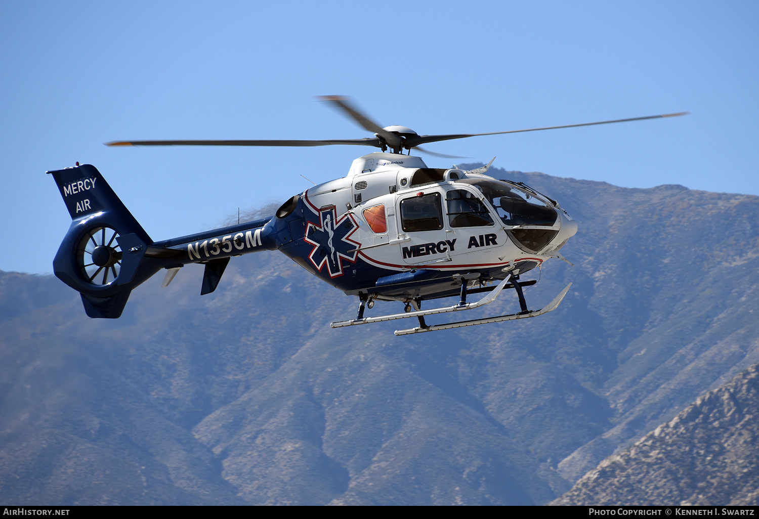 Aircraft Photo of N135CM | Eurocopter EC-135P-2+ | Mercy Air | AirHistory.net #520549