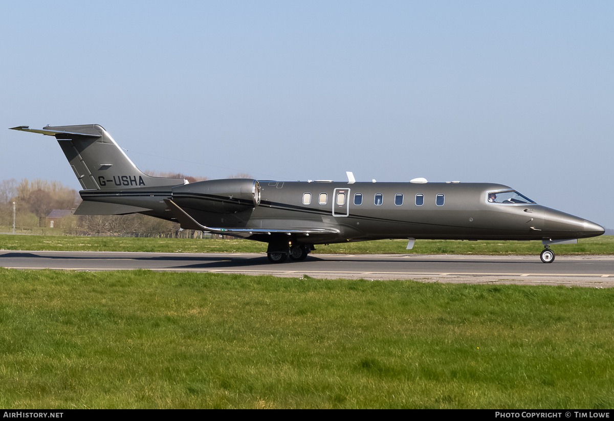 Aircraft Photo of G-USHA | Learjet 45 | AirHistory.net #520553