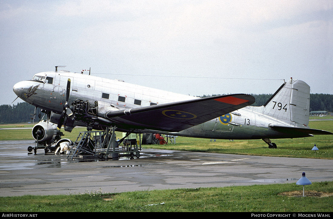 Aircraft Photo of 79004 | Douglas DC-3A | Sweden - Air Force | AirHistory.net #520556