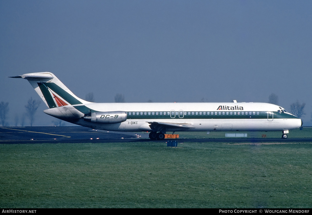 Aircraft Photo of I-DIKC | McDonnell Douglas DC-9-32 | Alitalia | AirHistory.net #520565