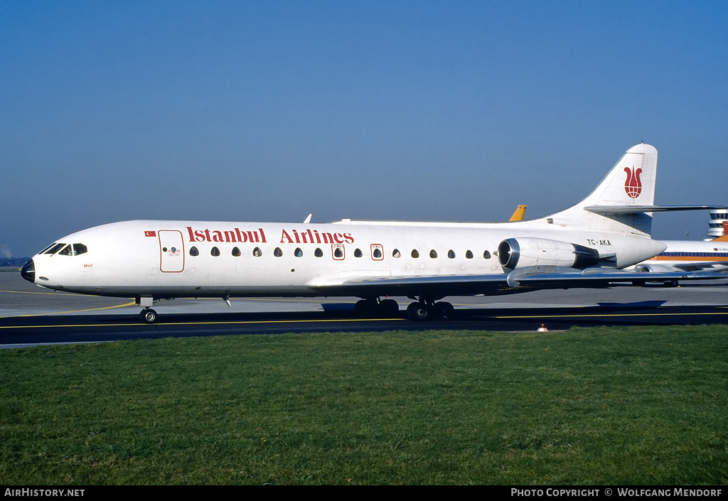 Aircraft Photo of TC-AKA | Sud SE-210 Caravelle 10B1R | Istanbul Airlines | AirHistory.net #520567