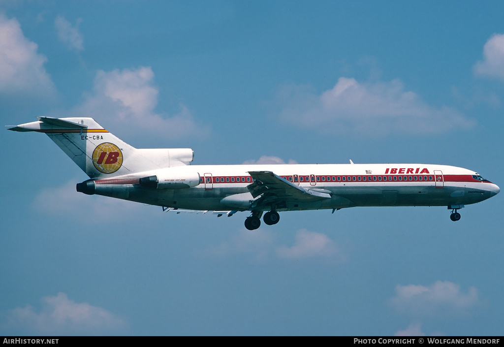 Aircraft Photo of EC-CBA | Boeing 727-256/Adv | Iberia | AirHistory.net #520568
