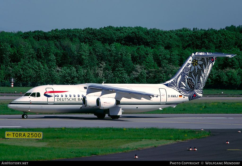 Aircraft Photo of D-AMAJ | British Aerospace BAe-146-200A | Deutsche BA | AirHistory.net #520584