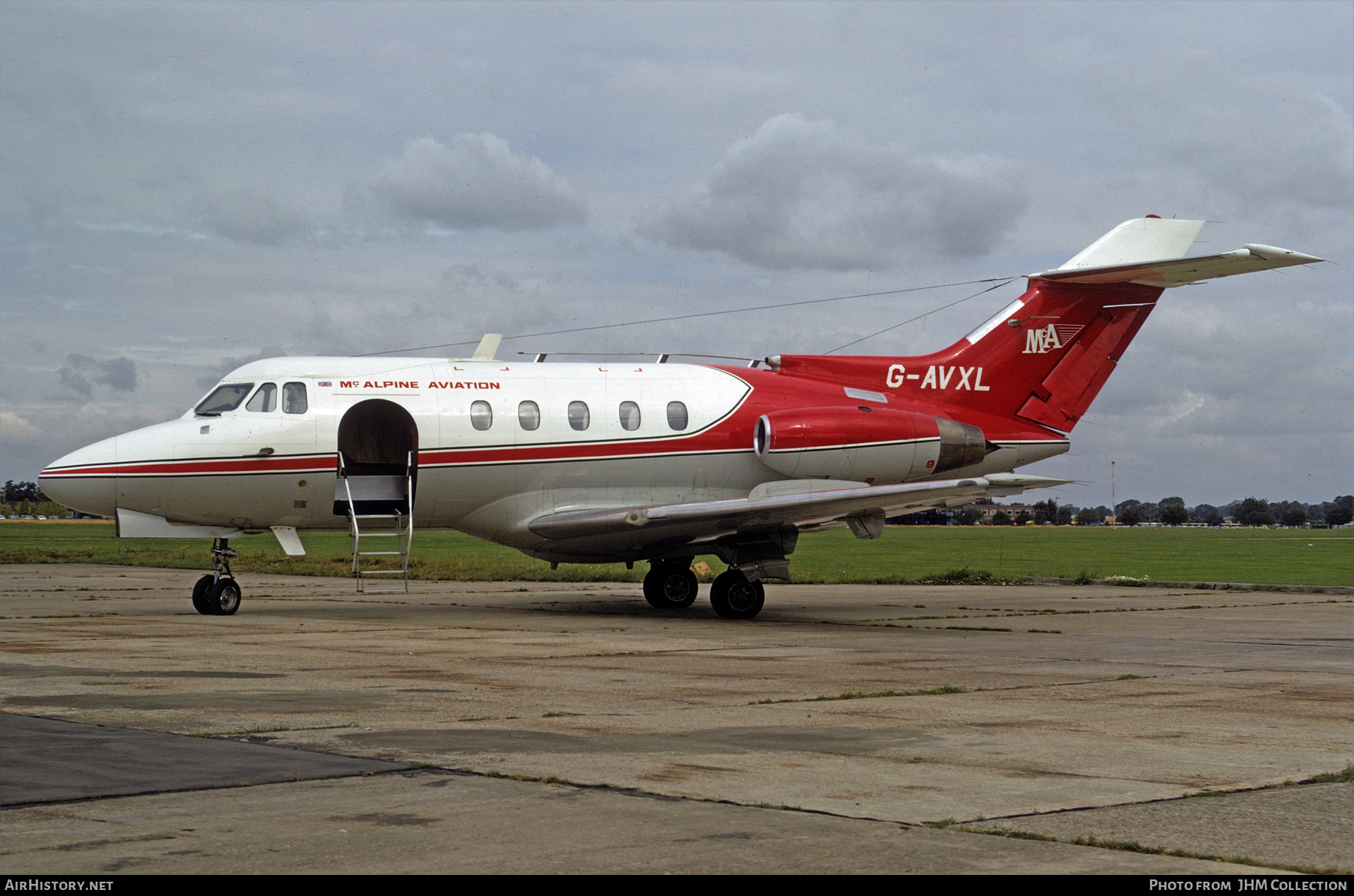 Aircraft Photo of G-AVXL | Hawker Siddeley HS-125-3B | McAlpine Aviation | AirHistory.net #520609