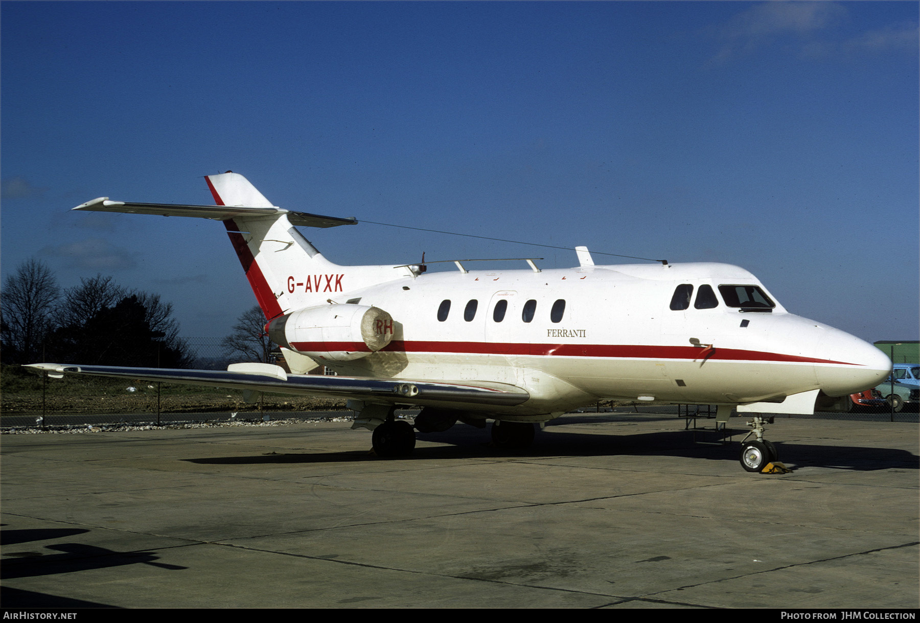 Aircraft Photo of G-AVXK | Hawker Siddeley HS-125-3B/RA | Ferranti | AirHistory.net #520610