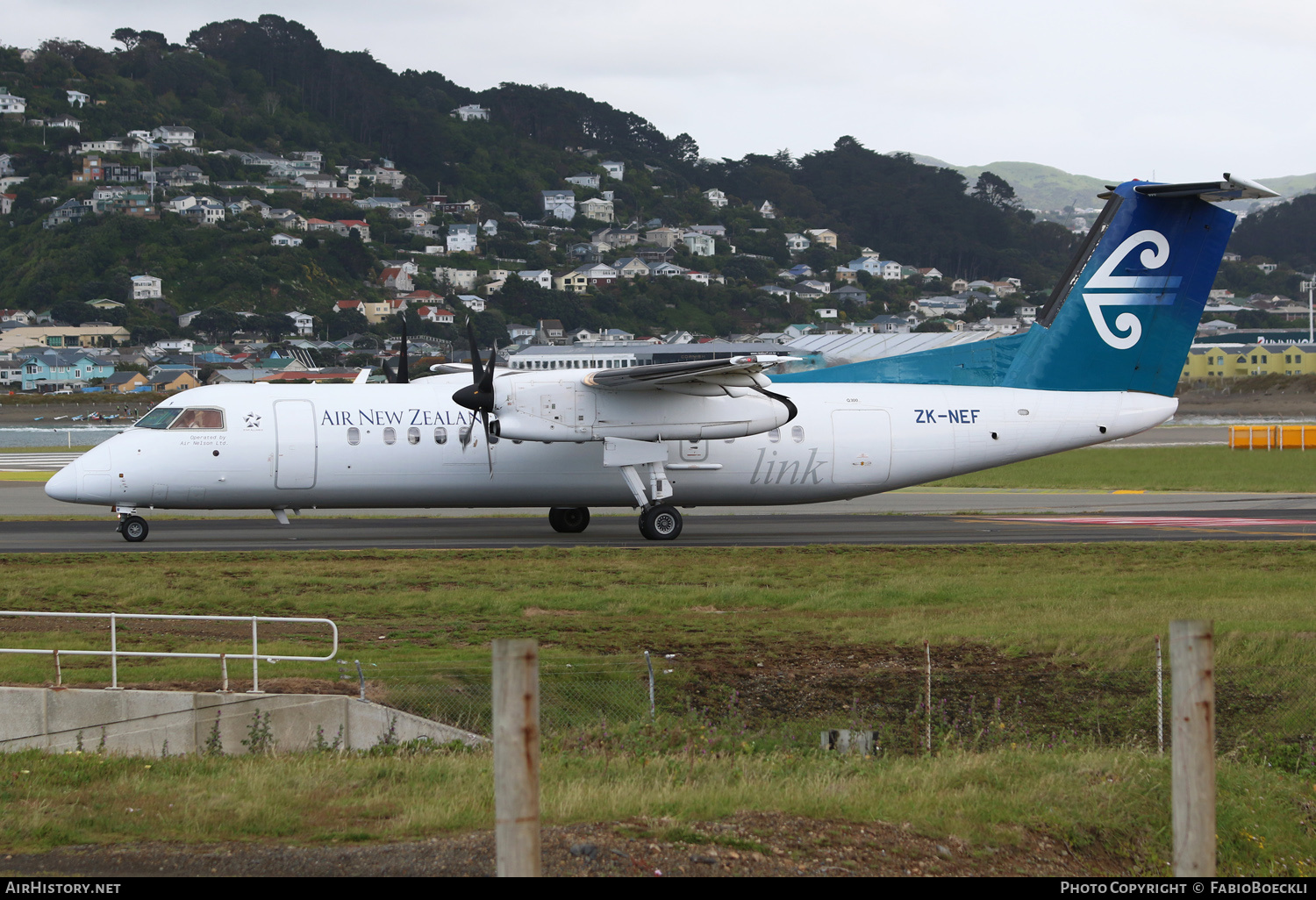 Aircraft Photo of ZK-NEF | De Havilland Canada DHC-8-300 Dash 8 | Air New Zealand Link | AirHistory.net #520630