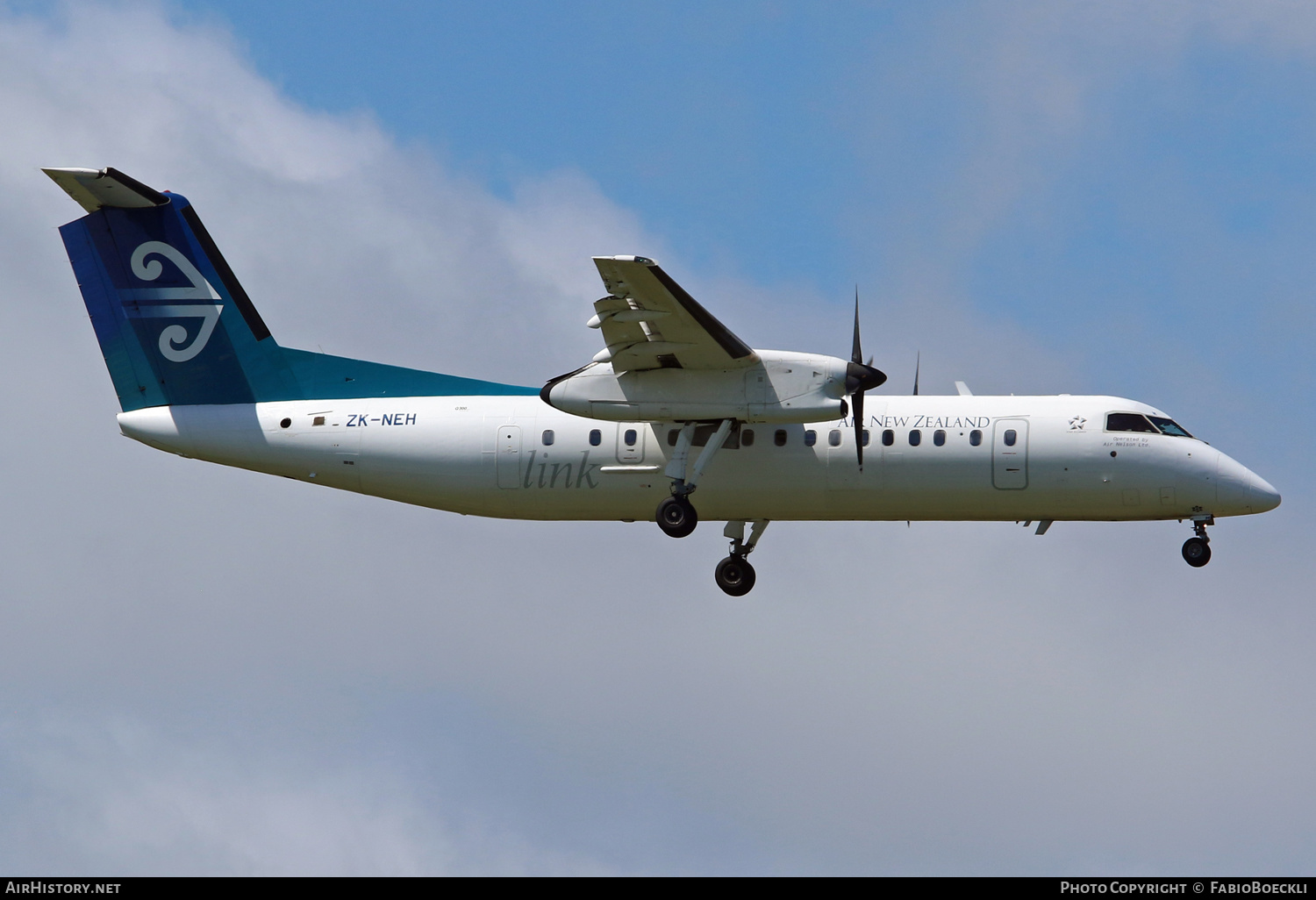 Aircraft Photo of ZK-NEH | De Havilland Canada DHC-8-300 Dash 8 | Air New Zealand Link | AirHistory.net #520631