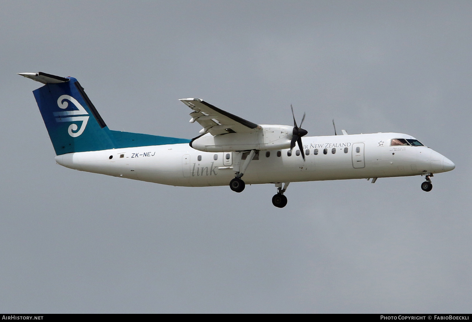 Aircraft Photo of ZK-NEJ | De Havilland Canada DHC-8-300 Dash 8 | Air New Zealand Link | AirHistory.net #520632