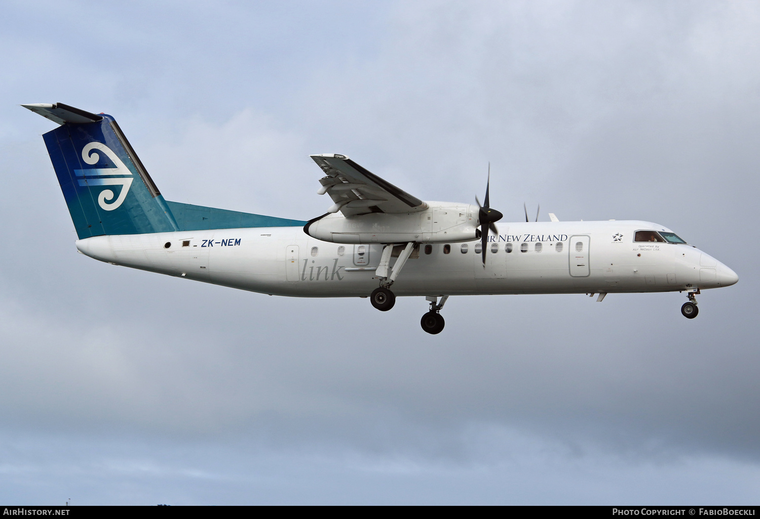 Aircraft Photo of ZK-NEM | De Havilland Canada DHC-8-311Q Dash 8 | Air New Zealand Link | AirHistory.net #520633
