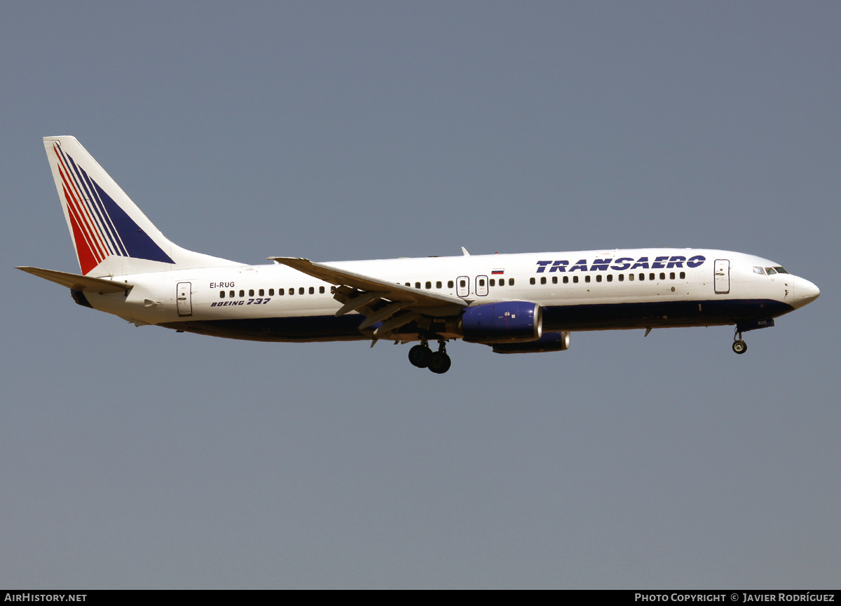 Aircraft Photo of EI-RUG | Boeing 737-86N | Transaero Airlines | AirHistory.net #520637