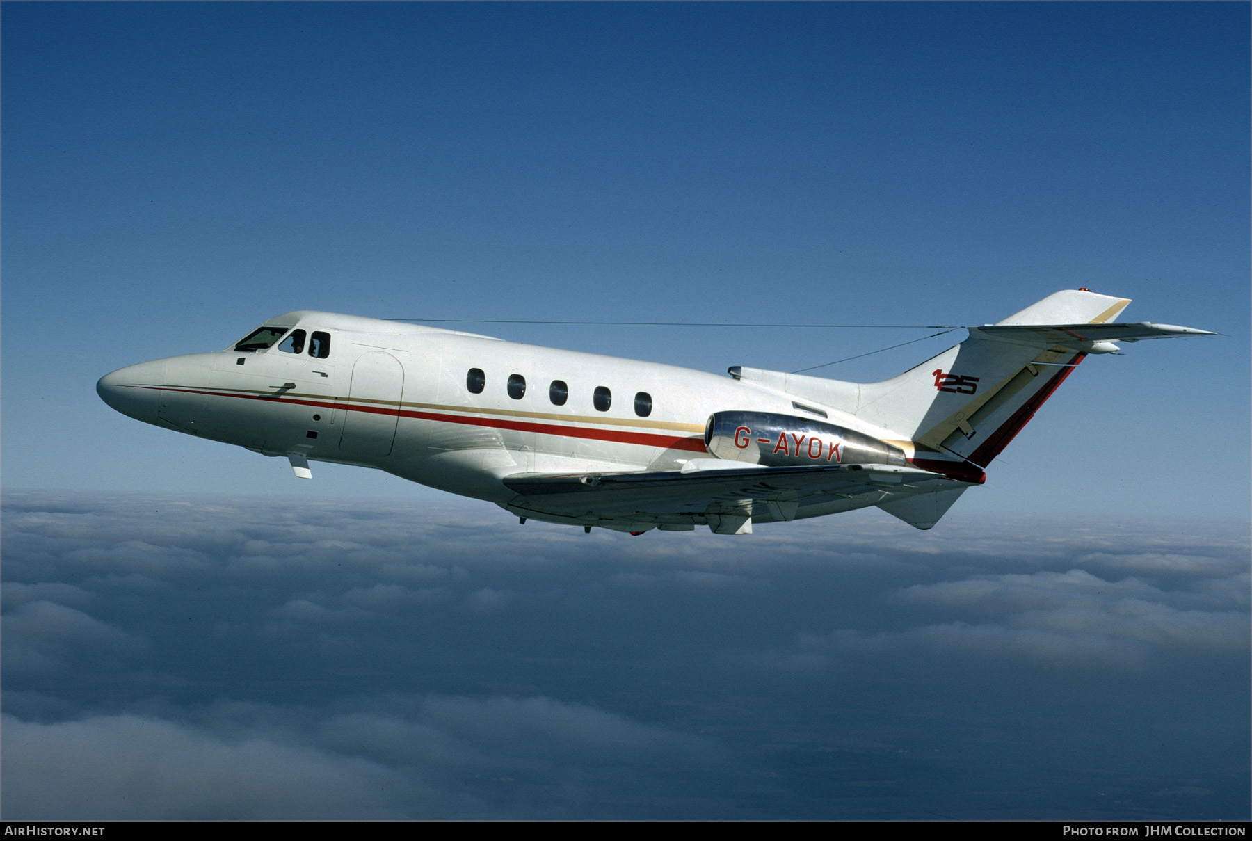 Aircraft Photo of G-AYOK | Hawker Siddeley HS-125-400B | AirHistory.net #520640