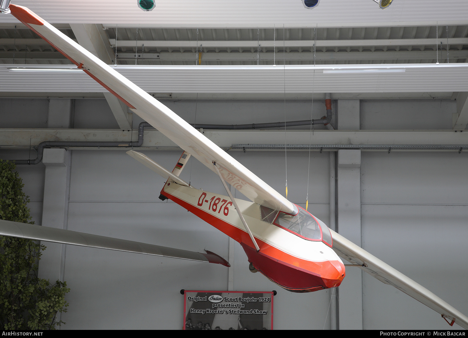 Aircraft Photo of D-1876 | Schleicher Ka-4 Rhönlerche II | AirHistory.net #520645