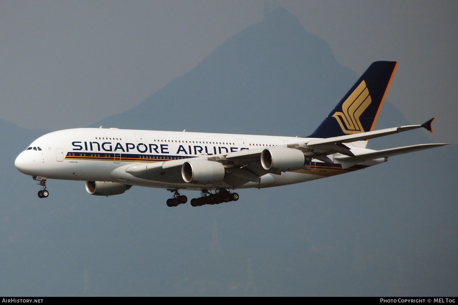Aircraft Photo of 9V-SKH | Airbus A380-841 | Singapore Airlines | AirHistory.net #520656