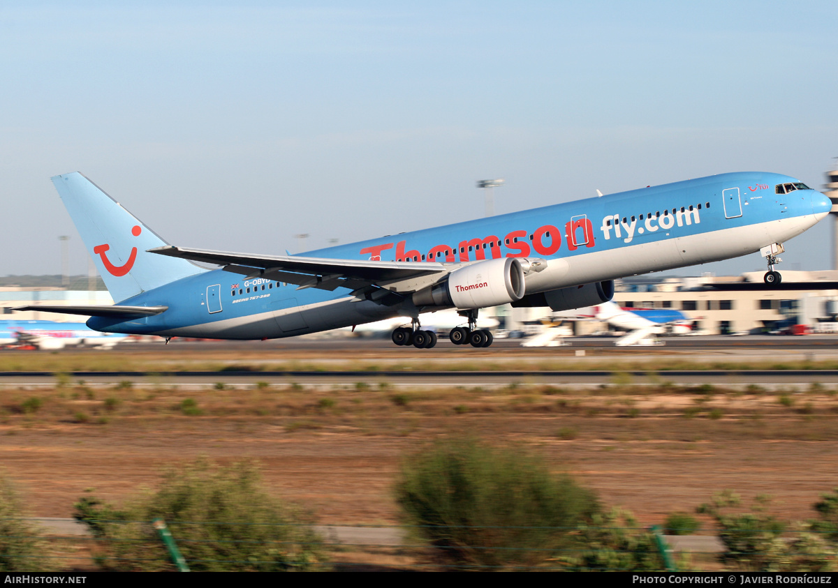 Aircraft Photo of G-OBYD | Boeing 767-304/ER | Thomsonfly | AirHistory.net #520658