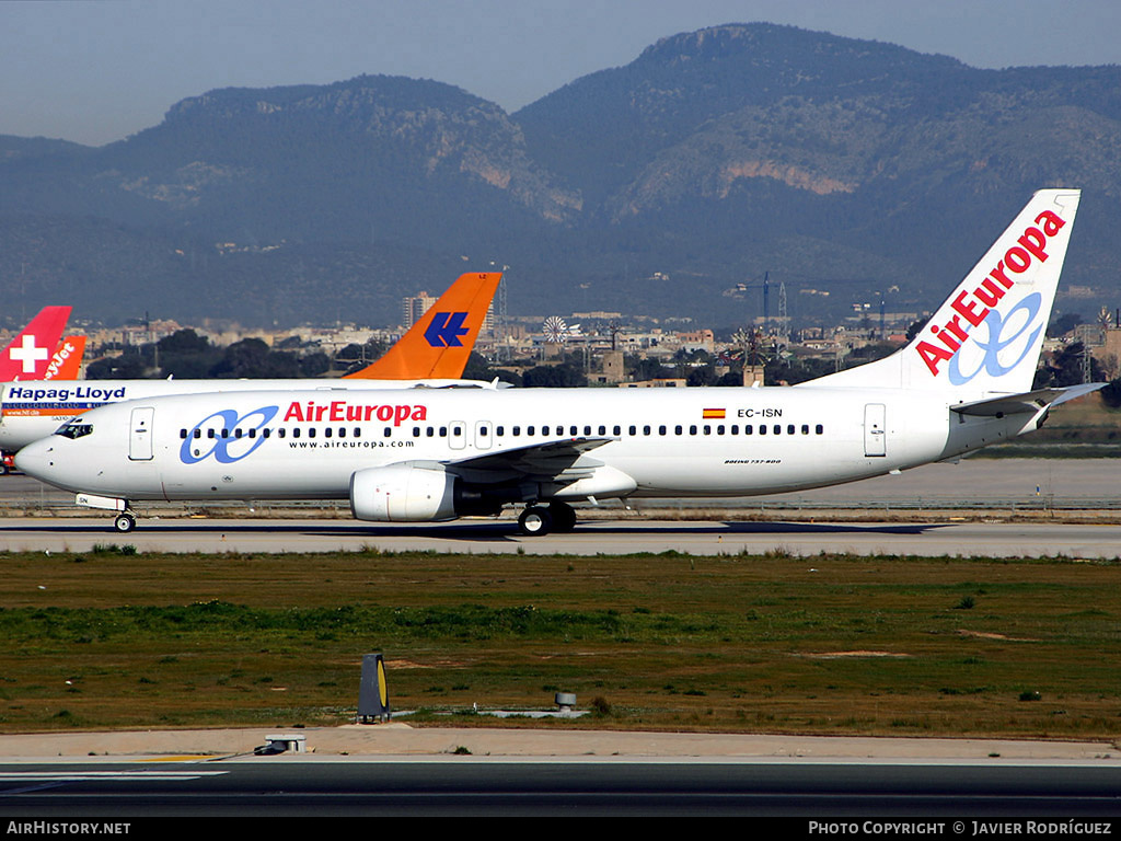 Aircraft Photo of EC-ISN | Boeing 737-86Q | Air Europa | AirHistory.net #520661