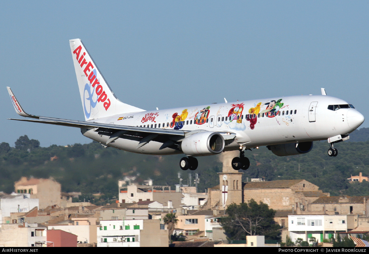 Aircraft Photo of EC-JHL | Boeing 737-85P | Air Europa | AirHistory.net #520663