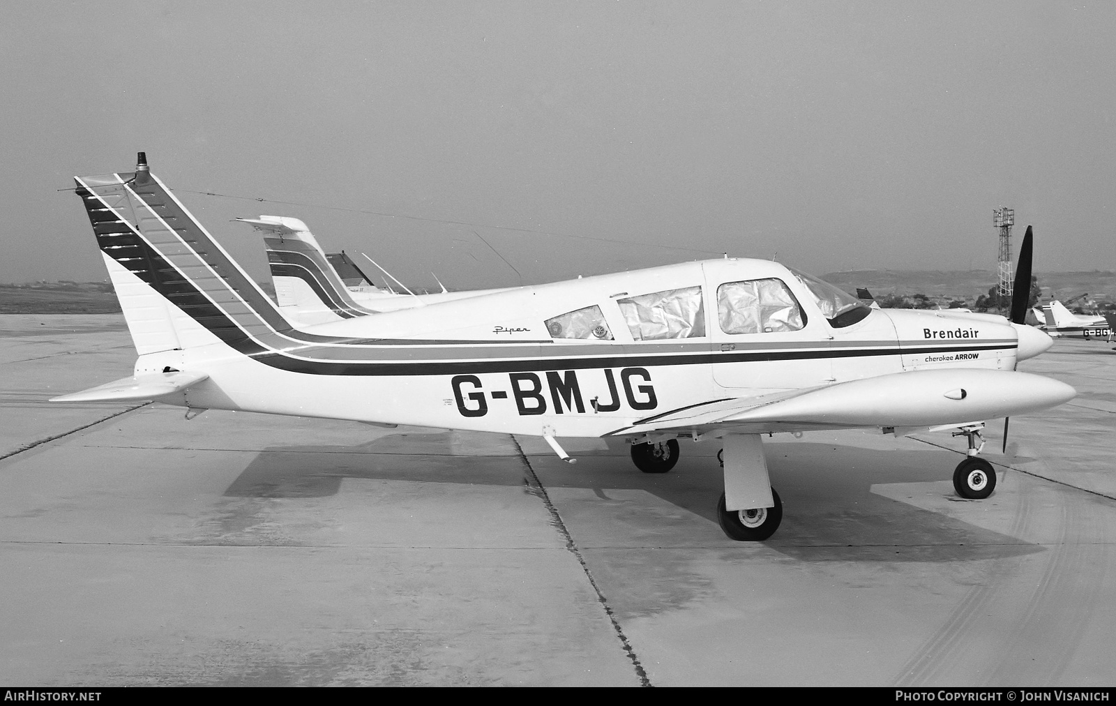 Aircraft Photo of G-BMJG | Piper PA-28R-200 Cherokee Arrow | Brendair | AirHistory.net #520669