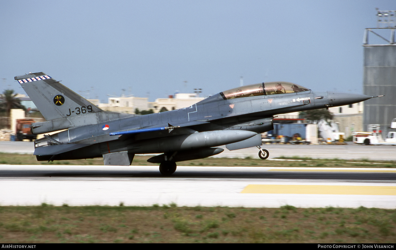 Aircraft Photo of J-369 | General Dynamics F-16B Fighting Falcon | Netherlands - Air Force | AirHistory.net #520673