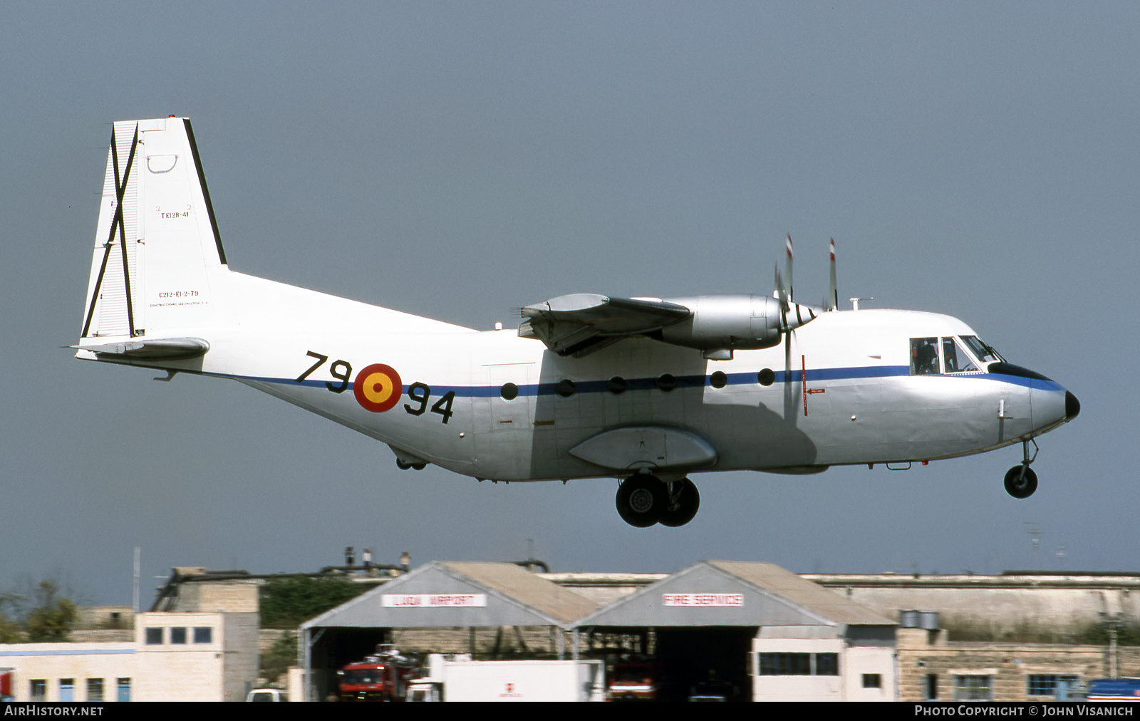Aircraft Photo of TE.12B-41 | CASA C-212-100 Aviocar | Spain - Air Force | AirHistory.net #520676