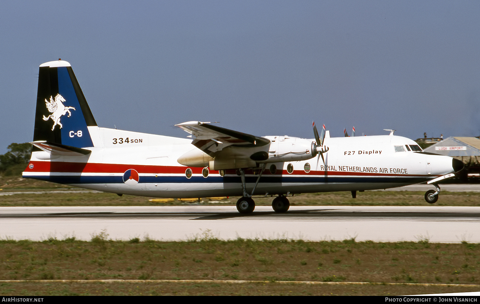 Aircraft Photo of C-8 | Fokker F27-300M Troopship | Netherlands - Air Force | AirHistory.net #520677