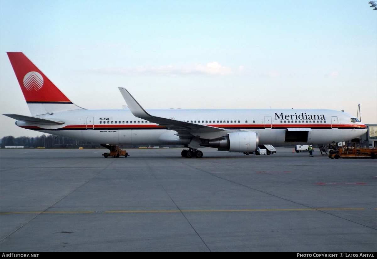 Aircraft Photo of EI-FMR | Boeing 767-304/ER | Meridiana | AirHistory.net #520686