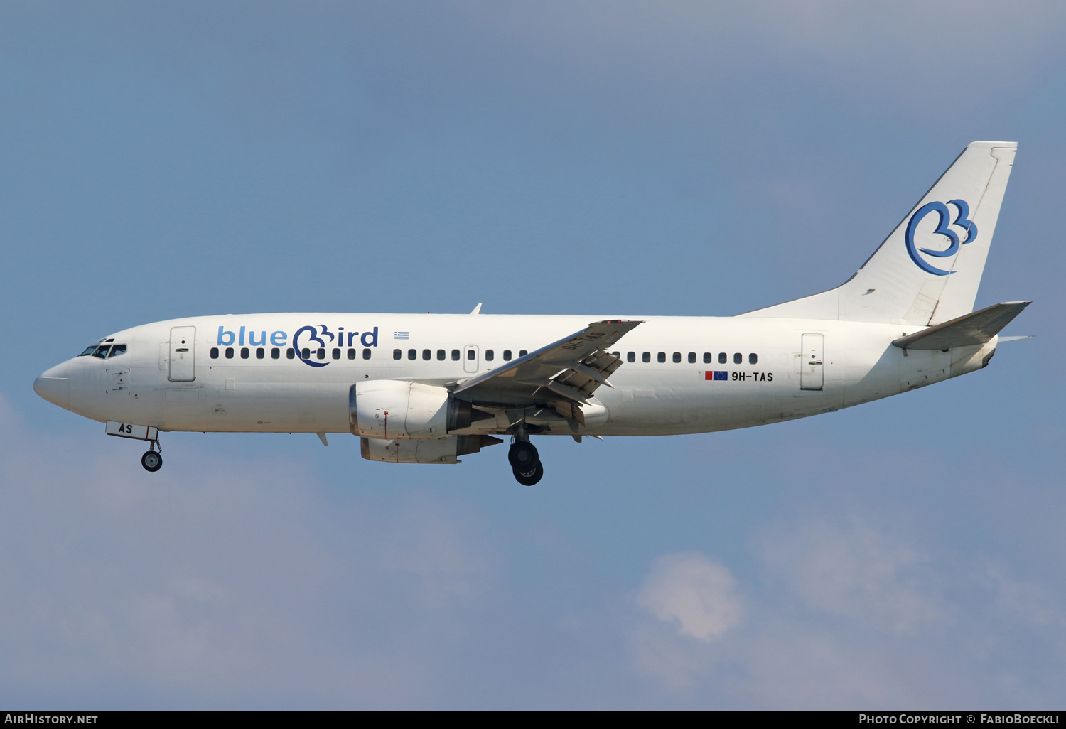 Aircraft Photo of 9H-TAS | Boeing 737-3Y0 | BlueBird Airways | AirHistory.net #520700