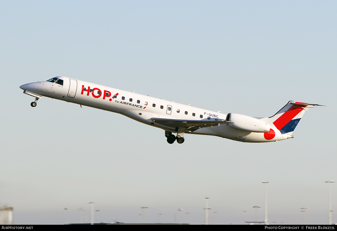 Aircraft Photo of F-GUBC | Embraer ERJ-145MP (EMB-145MP) | Hop! | AirHistory.net #520724