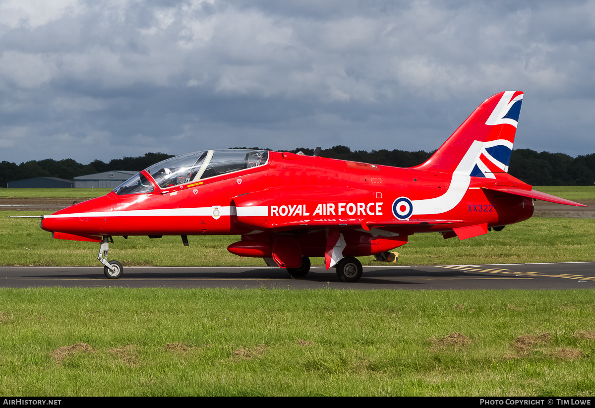 Aircraft Photo of XX322 | British Aerospace Hawk T.1A | UK - Air Force | AirHistory.net #520740