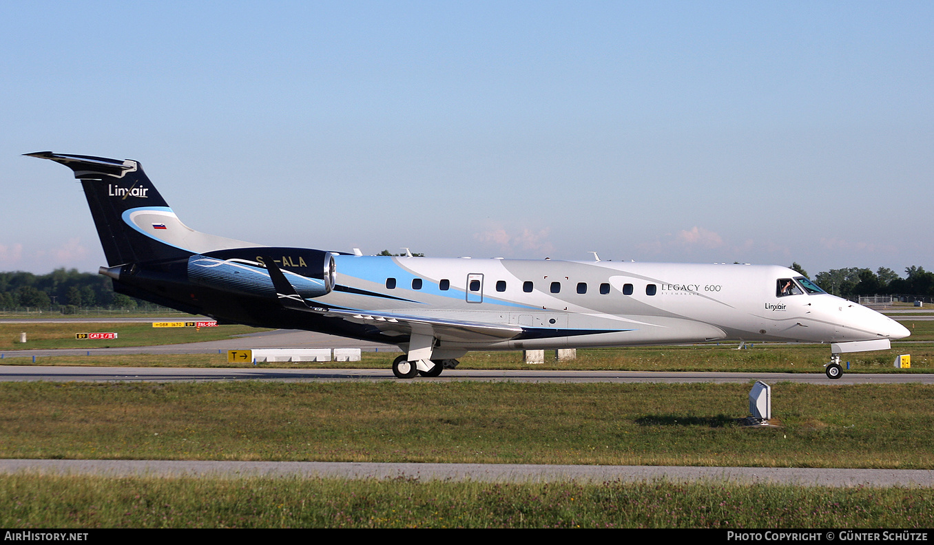 Aircraft Photo of S5-ALA | Embraer Legacy 600 (EMB-135BJ) | Linxair Business Airlines | AirHistory.net #520750