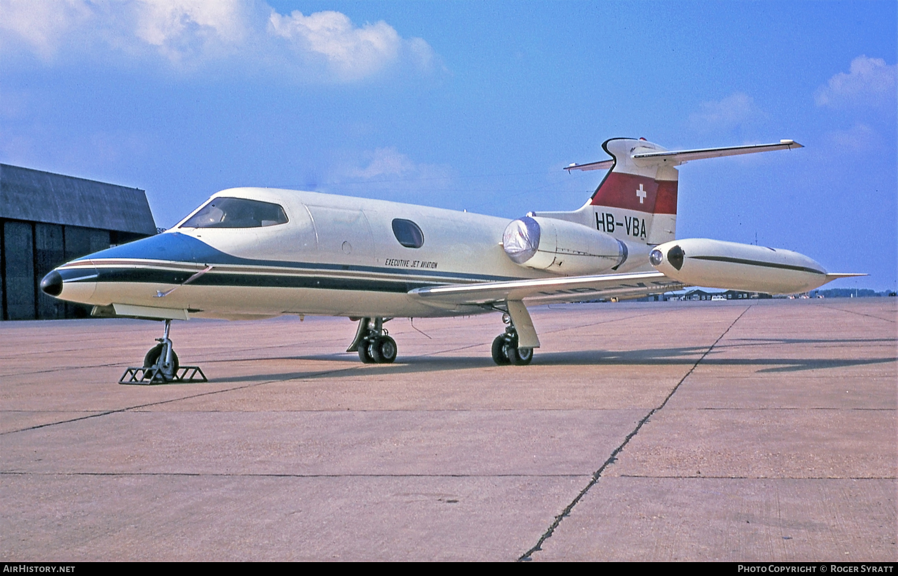 Aircraft Photo of HB-VBA | Lear Jet 23 | Executive Jet Aviation | AirHistory.net #520798