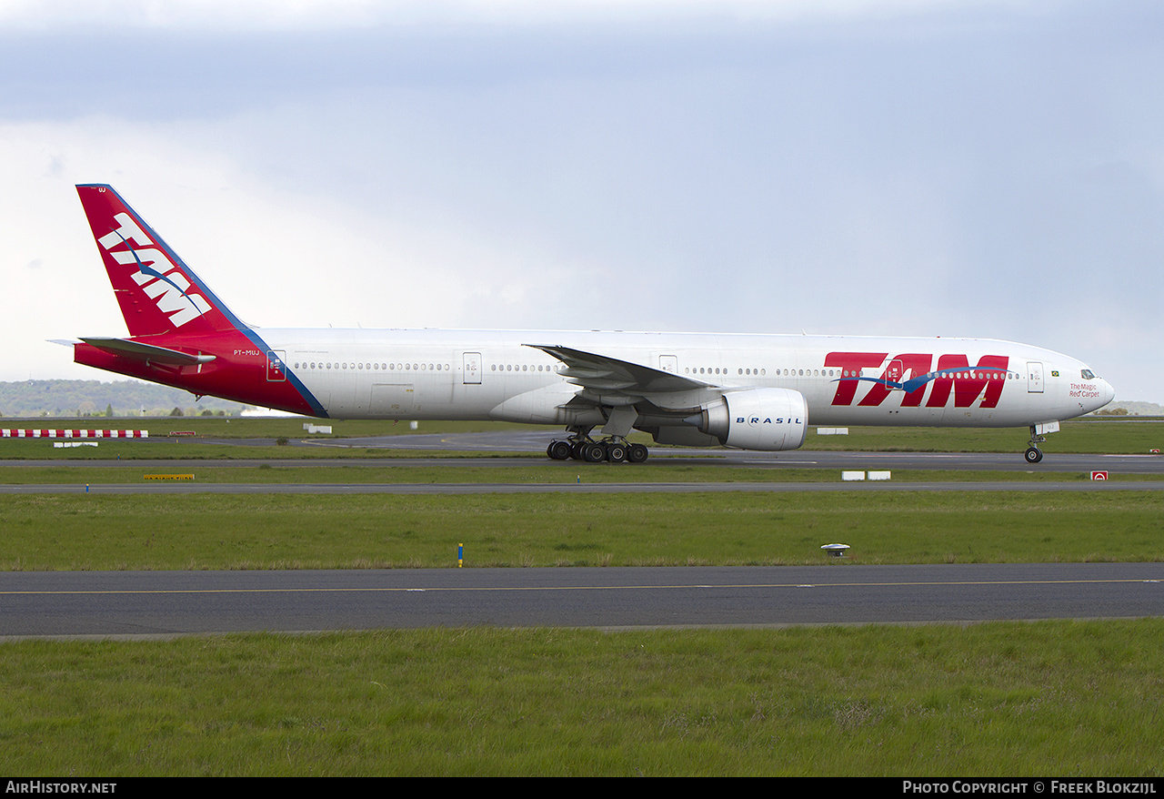 Aircraft Photo of PT-MUJ | Boeing 777-32W/ER | TAM Linhas Aéreas | AirHistory.net #520800