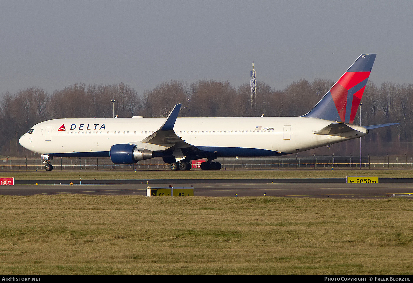 Aircraft Photo of N192DN | Boeing 767-332/ER | Delta Air Lines | AirHistory.net #520802