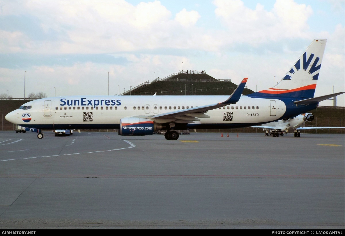 Aircraft Photo of D-ASXD | Boeing 737-8AS | SunExpress | AirHistory.net #520810