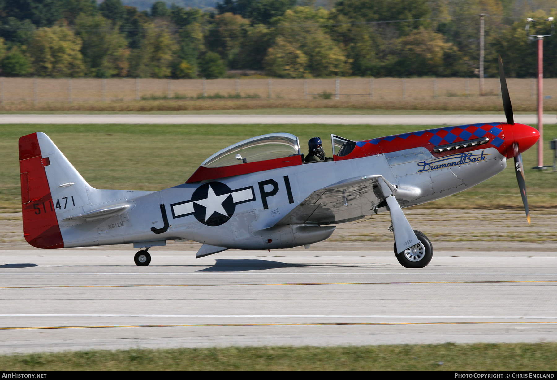 Aircraft Photo of N51ZM / 511471 | North American TF-51D Mustang | USA - Air Force | AirHistory.net #520813
