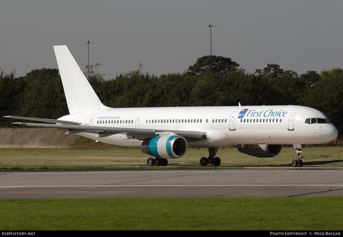 Aircraft Photo of G-OOOG | Boeing 757-23A | First Choice Airways | AirHistory.net #520818