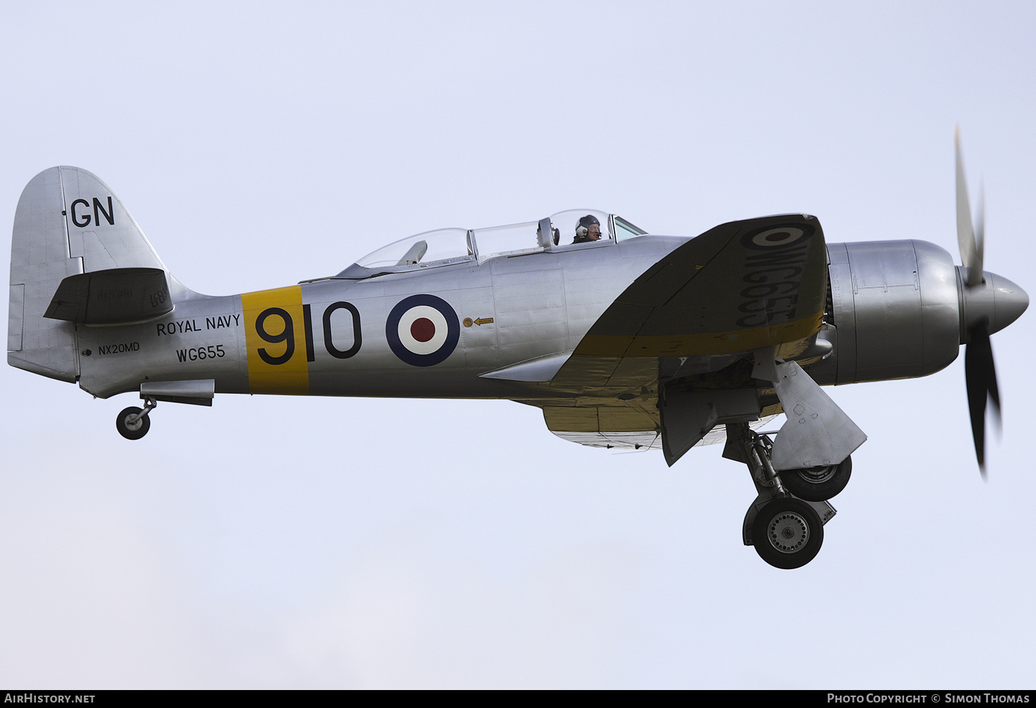 Aircraft Photo of N20MD / NX20MD / WG655 | Hawker Sea Fury T20 | UK - Air Force | AirHistory.net #520835