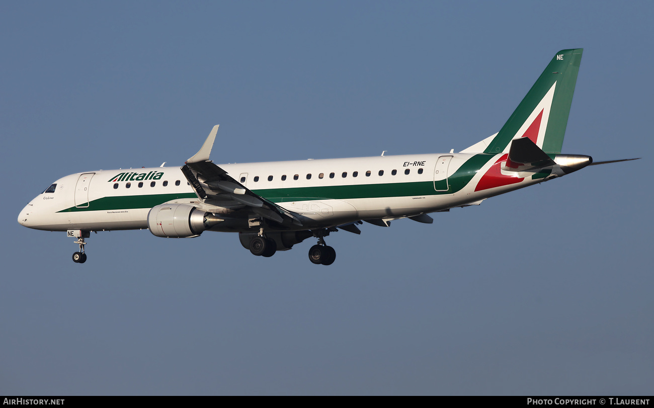 Aircraft Photo of EI-RNE | Embraer 190STD (ERJ-190-100STD) | Alitalia CityLiner | AirHistory.net #520857