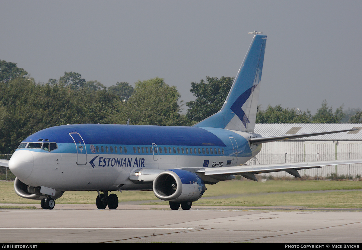 Aircraft Photo of ES-ABC | Boeing 737-5Q8 | Estonian Air | AirHistory.net #520861