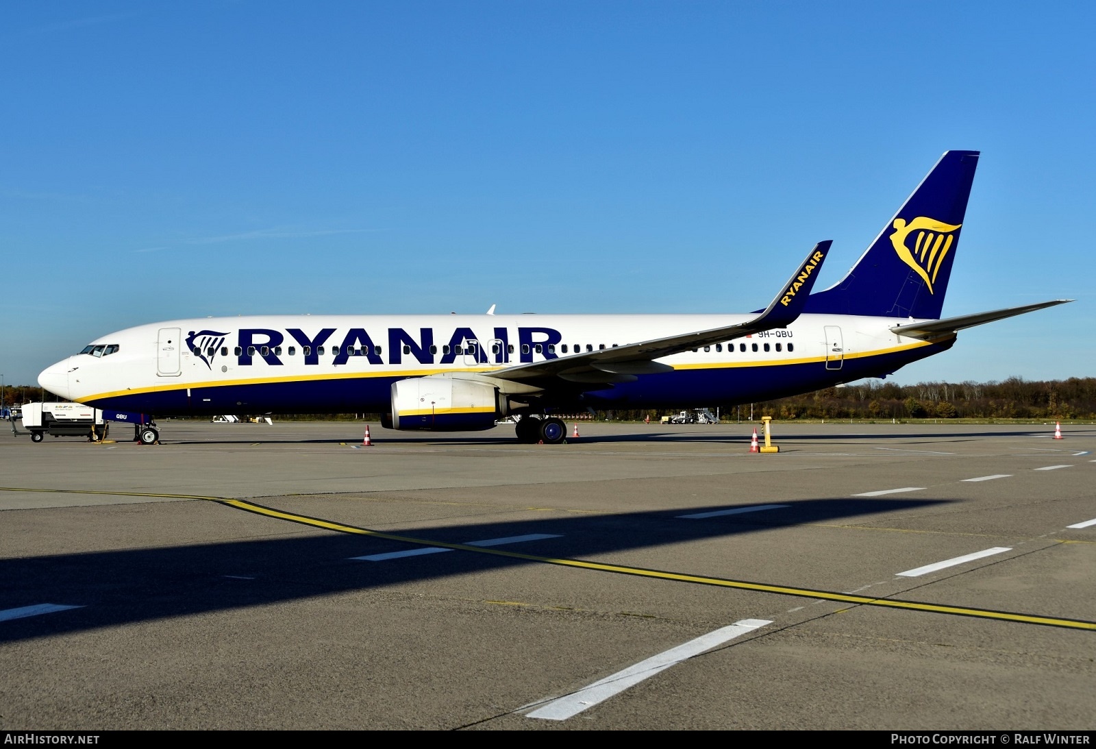 Aircraft Photo of 9H-QBU | Boeing 737-8AS | Ryanair | AirHistory.net #520870