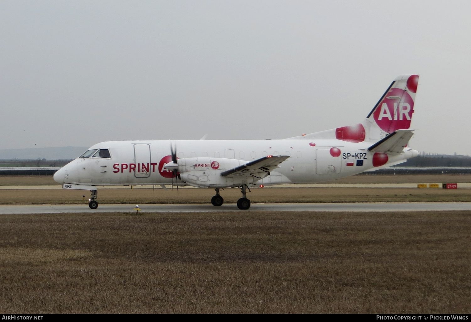 Aircraft Photo of SP-KPZ | Saab 340A/F | Sprint Air | AirHistory.net #520871