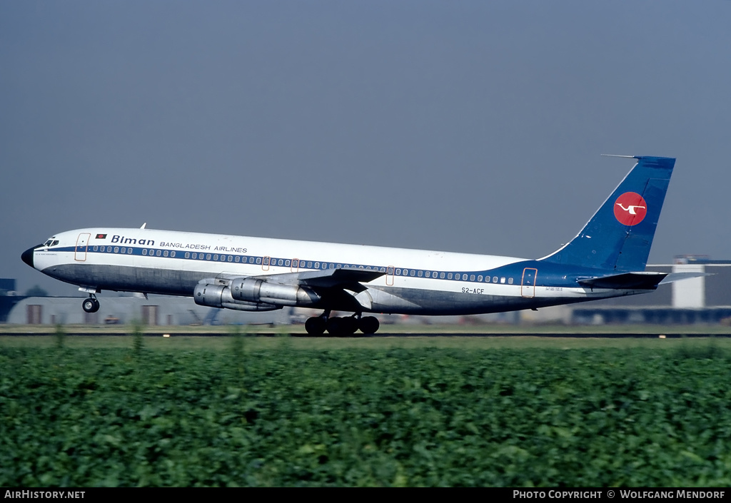 Aircraft Photo of S2-ACF | Boeing 707-351C | Biman Bangladesh Airlines | AirHistory.net #520874