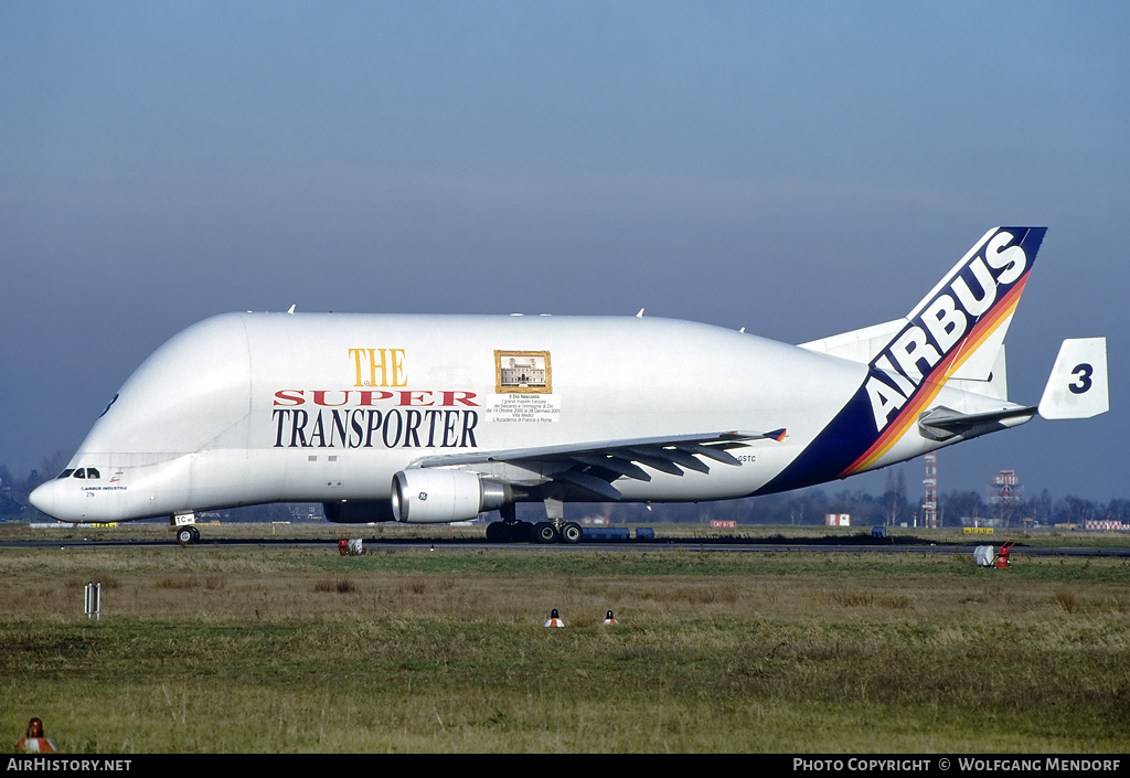 Aircraft Photo of F-GSTC | Airbus A300B4-608ST Beluga (Super Transporter) | Airbus Transport International | AirHistory.net #520880