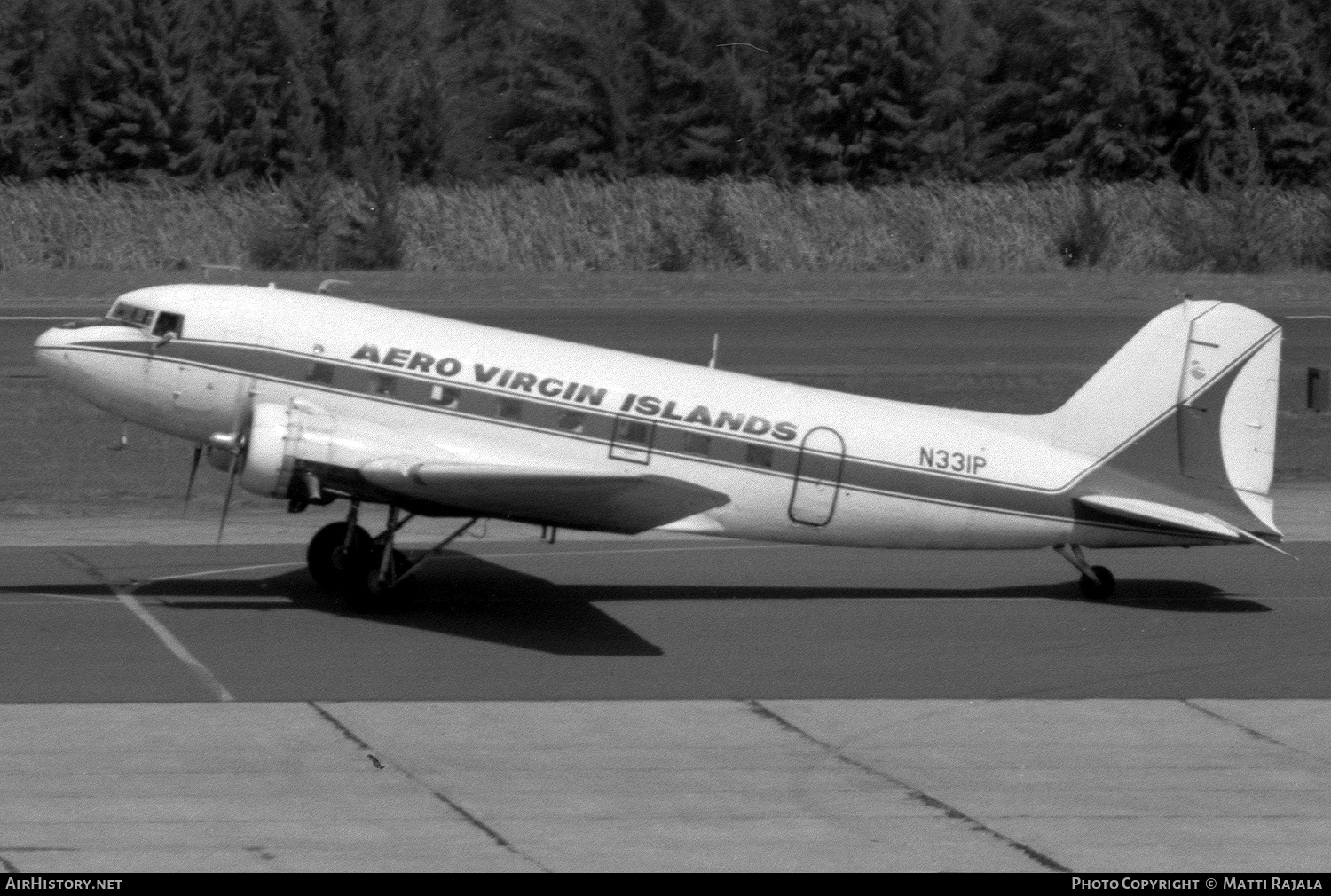 Aircraft Photo of N331P | Douglas DC-3-G202A | Aero Virgin Islands | AirHistory.net #520901