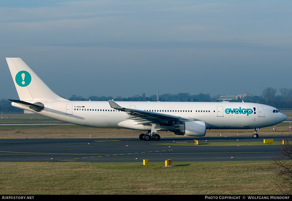 Aircraft Photo of D-ABXG | Airbus A330-223 | Evelop Airlines | AirHistory.net #520908