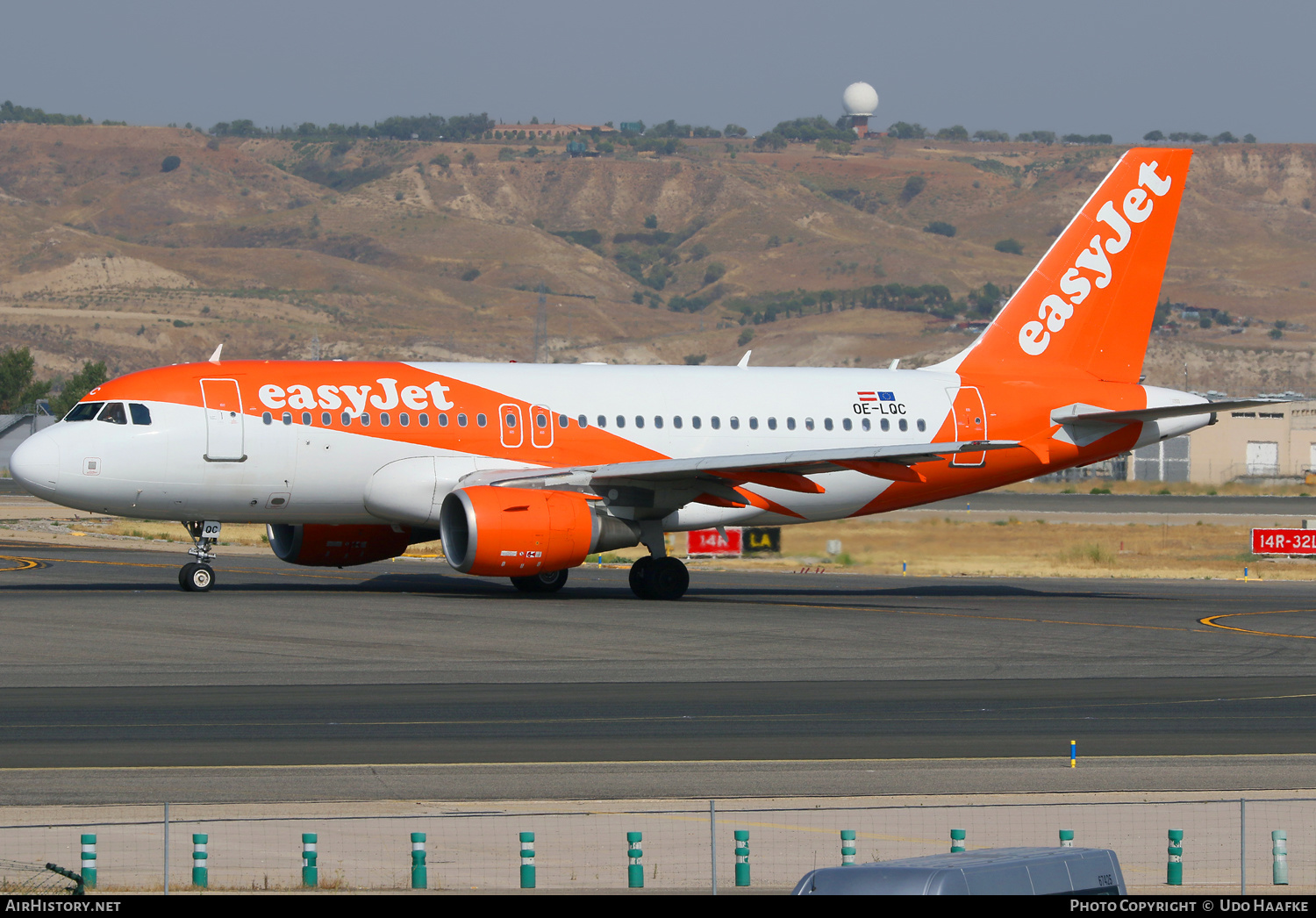 Aircraft Photo of OE-LQC | Airbus A319-111 | EasyJet | AirHistory.net #520914
