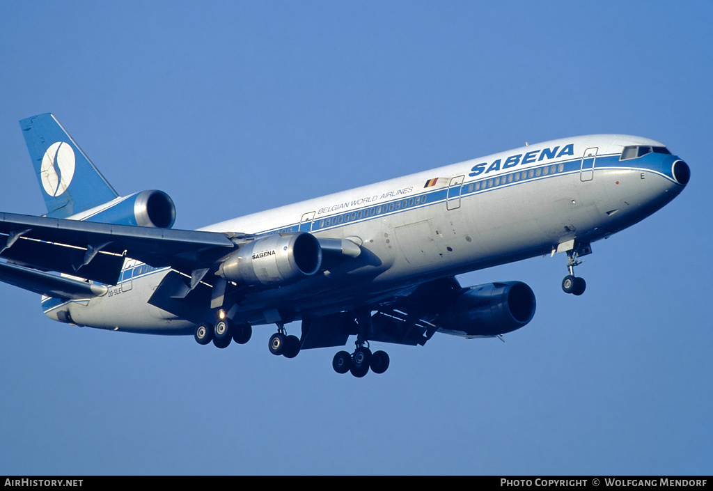 Aircraft Photo of OO-SLE | McDonnell Douglas DC-10-30 | Sabena | AirHistory.net #520924