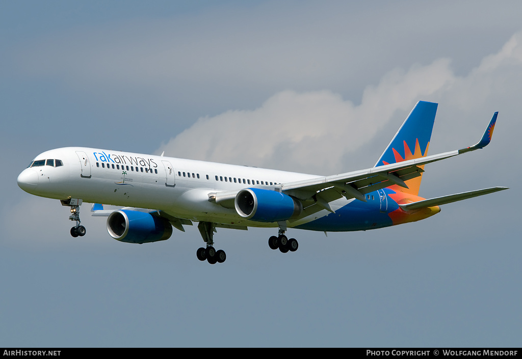 Aircraft Photo of G-LSAK | Boeing 757-23N | RAK Airways | AirHistory.net #520945